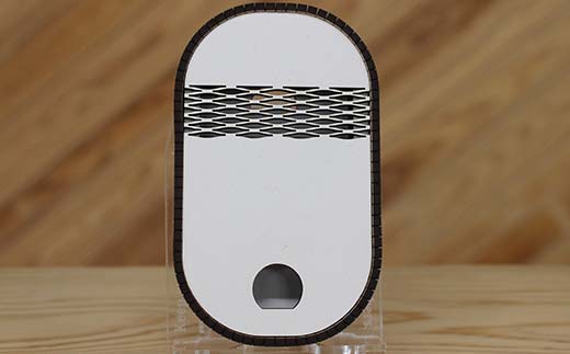 FKK22-149_ お守りケース楕円 ホワイト