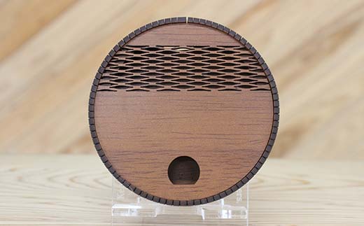 FKK22-153_ お守りケース円形 オーク