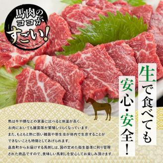 FKK19-861_職人の手切り大トロ馬刺し・たてがみ・ユッケの詰合せ