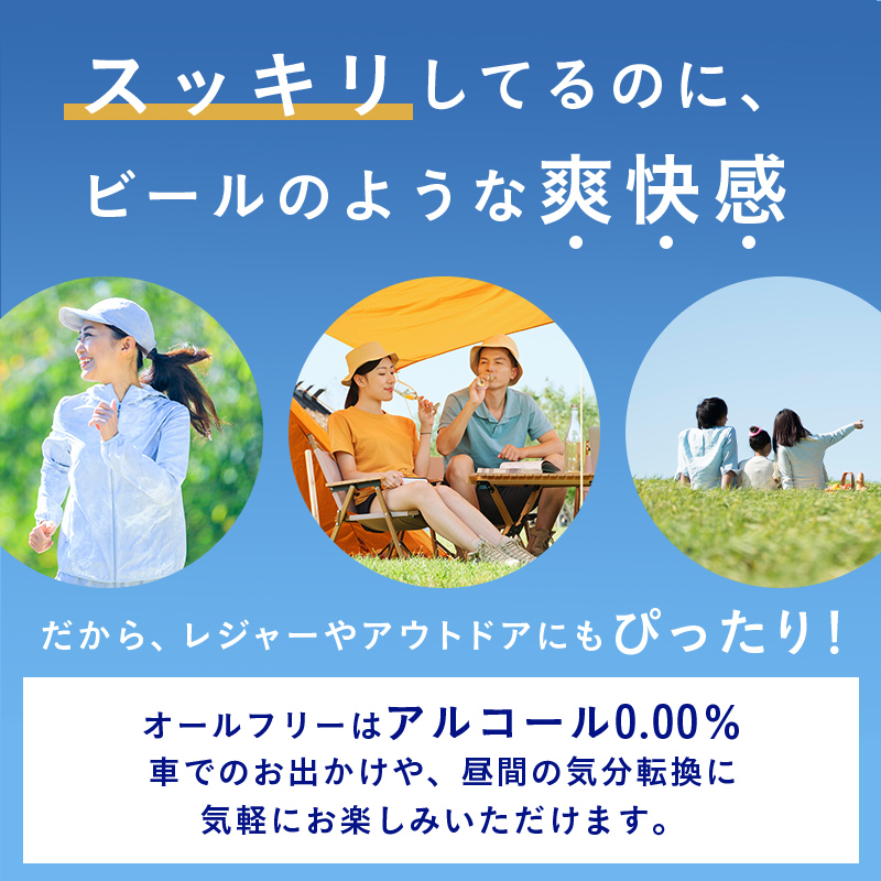 FK7-0110_【隔月3回定期便】サントリー オールフリー 350ml×2ケース（48本入）