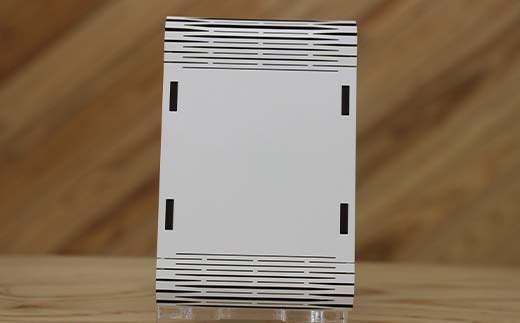 FKK22-143_ お守りケース長方形 ホワイト