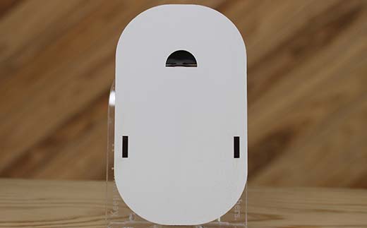 FKK22-149_ お守りケース楕円 ホワイト