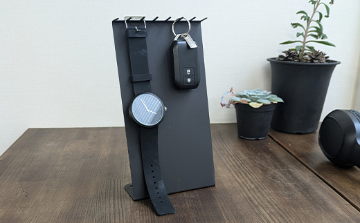 FKK19-23C_ アイアンアイテム アクセサリースタンド グレー