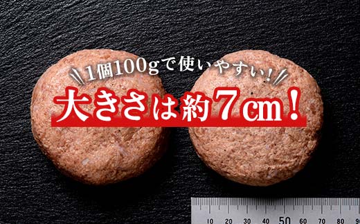 FKK19-997_ あか牛入りハンバーグ100g×12個 牛 ハンバーグ 牛肉 ビーフ 肉 食品