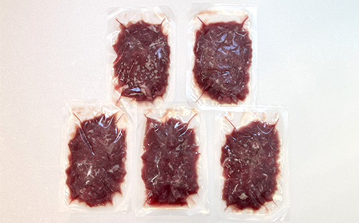 FK7-0237_馬さくら ユッケ 250g (50g×5) 馬肉 小分け 冷凍 九州 熊本県 熊本 嘉島