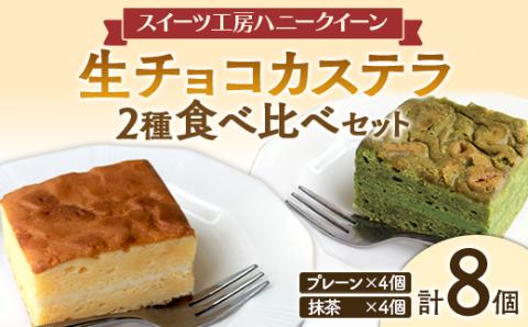 FKK19-463_生チョコカステラ２種食べ比べ　８個セット
