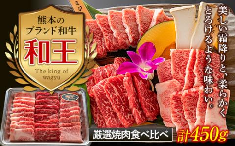 FKK19-533_熊本和王 厳選焼肉食べ比べセット 450g