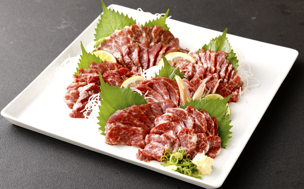 熊本 馬刺し 極上霜降り 大トロ 500g (50g×10) 馬肉 霜降り