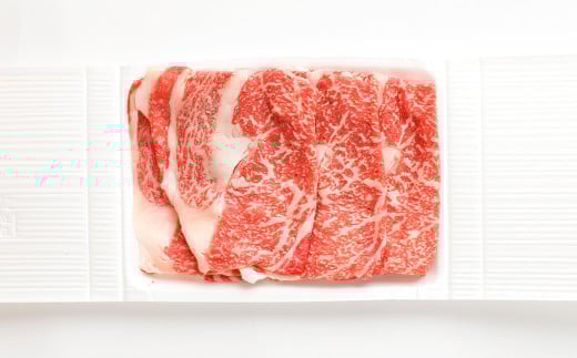 【6ヶ月定期便】くまもとあか牛リブロース すき焼き用 300g