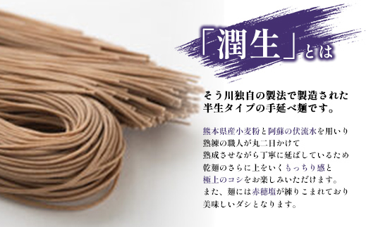 潤生そば８食入り - 8食 800g 蕎麦 ソバ 乾麺 そば つゆ付 つるつる もちもち 麺 夏 ざるそば 冬 温そば 一年中 楽しめる 人気 おすすめ 熊本県 甲佐町