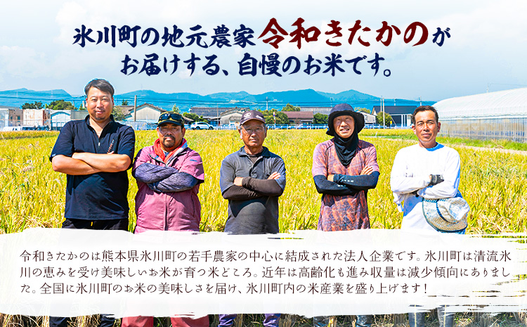 令和7年産 新米 無洗米 清流きたかの米 5kg 《1月出荷予定》熊本県産 無洗米 白米 精米 氷川町 送料無料コメ 便利 ブランド米 お米 おこめ 熊本 SDGs---hkw_ktkn7_ac1_r7_12000_5kg---