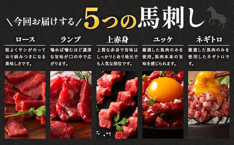 フジチクオリジナル ふじ馬刺し 藤彩牛 の 贅沢食べ比べセット 計 890g 道の駅竜北《30日以内に出荷予定(土日祝除く)》 熊本県 氷川町 肉 牛肉 馬肉 馬刺し 国産 赤身 上赤身 ロース ランプ 馬 セット 食べ比べ バラ カルビ 焼肉 ローススライス 黒毛和牛---sh_fyefbay_25_30d_66000_890g---