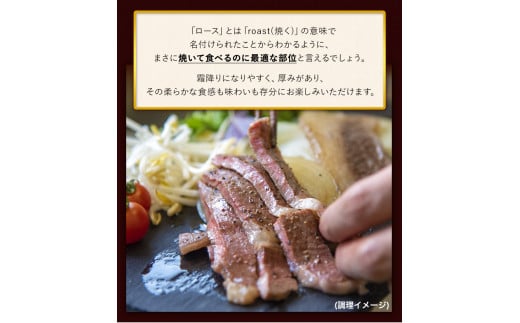 あか牛（褐色和種）ロースステーキ (リブまたはサーロイン) 250g×2 《2026年1月中旬-3月末頃出荷》---hkw_fakstk_bc13_r7_18000_500g---