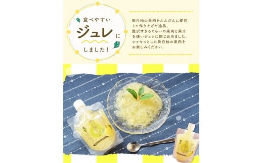 晩白柚ジュレ170g×12個 《30日以内に出荷予定(土日祝除く)》 道の駅竜北 熊本県氷川町---sh_cmitijure_30d_r7_16000_12p---