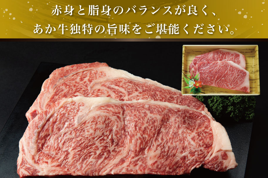 B315-28 あか牛サーロインステーキ（あか牛サーロインステーキ200g×2枚）
