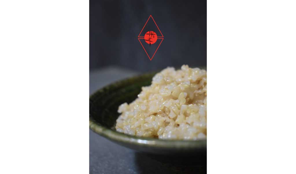 B376-29米手(こめて)　にこまる玄米５kg　【農薬・化学肥料不使用米】【令和７年産】