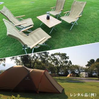 B204-36 御立岬公園キャンプ場利用券　オートサイト(電源付)・テント込