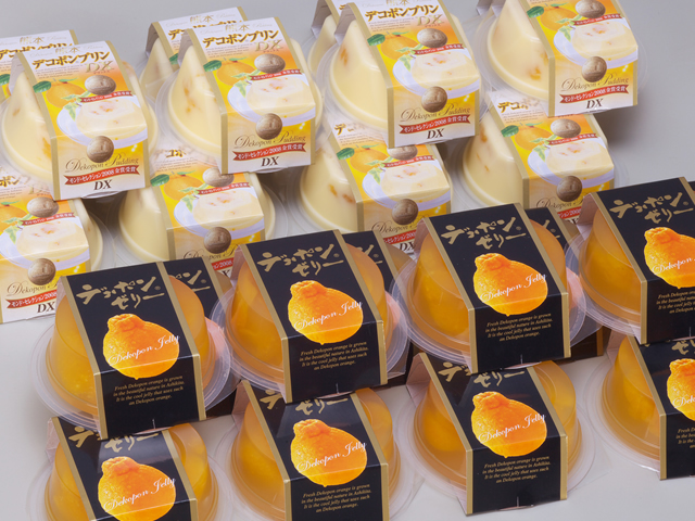 B25-22 デコポンゼリーDX、プリンDX詰合せ（24個）