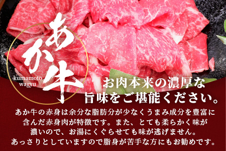 《年内発送》 熊本和牛 あか牛 赤身 切り落とし 1㎏ (500ｇ×2) 【12月19日～27日発送】 熊本県産 あか牛 牛肉 赤身 ヘルシー 大容量 肉 熊本産 国産牛 和牛 国産 熊本 牛肉 046-0646-R712 年内発送