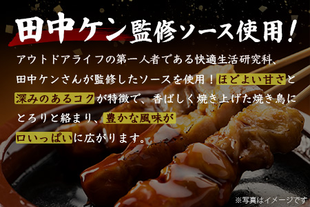 温めるだけ！お肉屋さんの 味付き 焼き鳥 串 16本(4種×各2本×2パック)＝500g(タレ込み) 焼きとり 焼鳥 レンチン 電子レンジ 鶏 肉 冷凍 パック キャンプ バーベキュー おつまみ 惣菜 067-0802 16本(500g/タレ込)