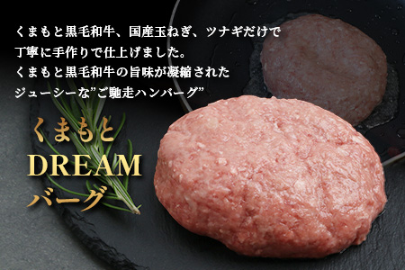 《12月終了》くまもと黒毛和牛 DREAMバーグ 100g×20個 【計2kg】 生 ハンバーグ 牛肉 100％ ブランド牛 黒毛 和牛 お弁当 熊本 上質 肉 惣菜 冷凍 小分け 熊本県 113-0541