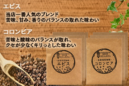 【お歳暮ギフト】自家焙煎 珈琲豆 ドリップパック 飲み比べ4種×各3パック (合計12パック) 御歳暮 ギフト 冬 贈り物 贈答 コーヒー豆 専門店 焙煎 099-0004-os