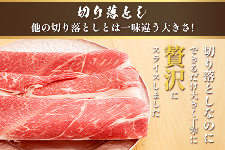 くまもとあか牛 詰合せBセット 《 切り落とし500g・すき焼きしゃぶしゃぶ用500g 》  計1kg  熊本県 ブランド牛 肉 ヘルシー 赤身 牛肉 105-0509