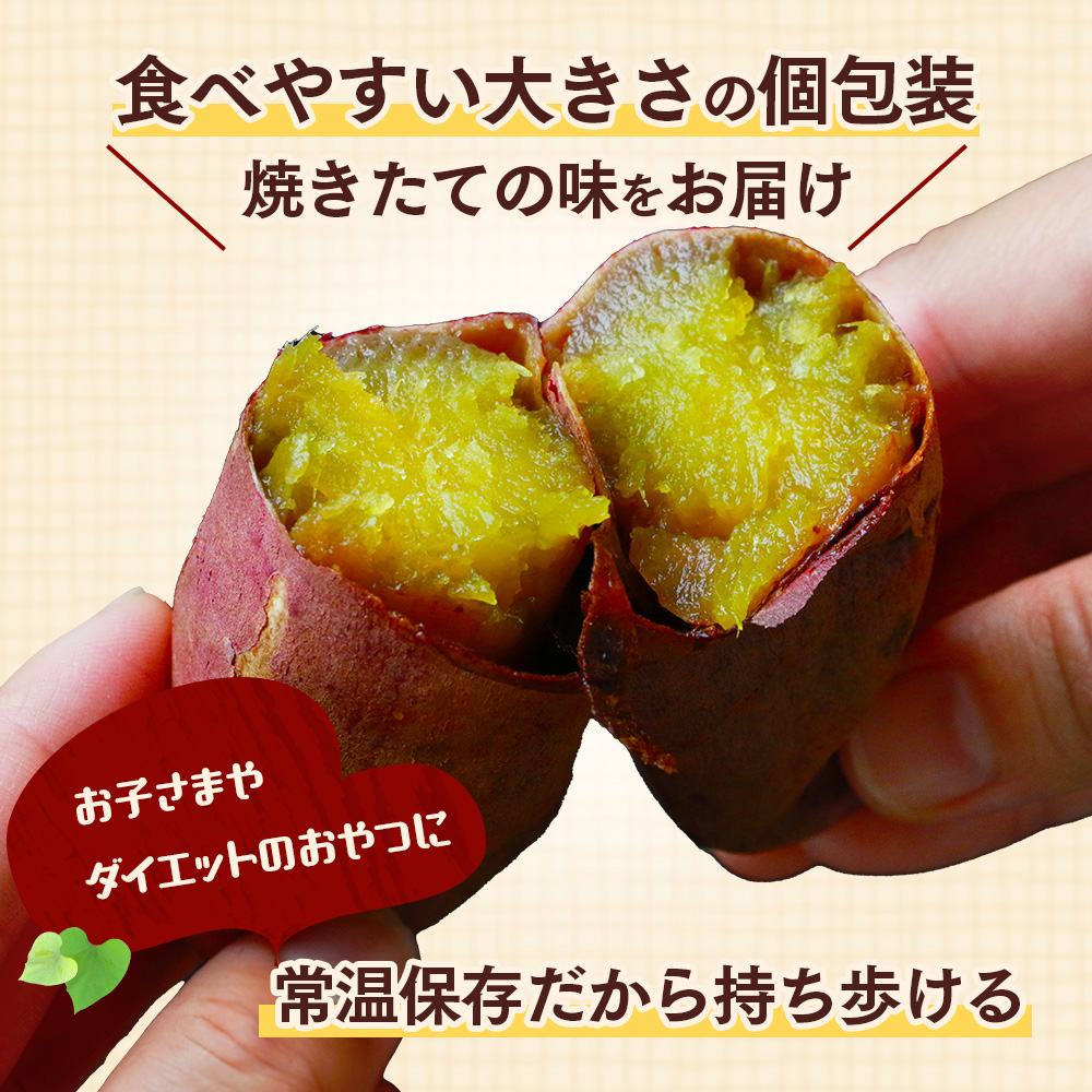 【11月～順次発送】 紅はるか 蜜 焼きいも 合計1.2kg (120g入り×10) 焼き芋  042-0581お芋