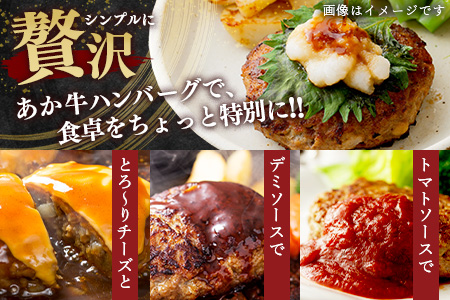 【お歳暮ギフト】GI認証 くまもと あか牛 ハンバーグ《贈答用》150g×10個 あか牛100％ 赤身 冷凍 熊本県産 ハンバーグ 化粧箱入り ギフト 贈り物 御歳暮 和牛 牛肉 オオツカ 073-0410