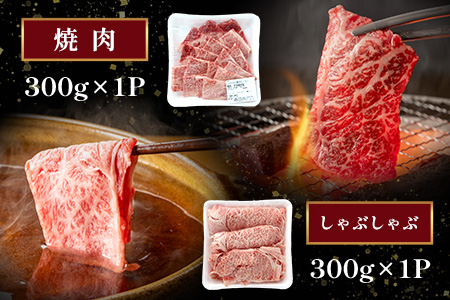 A4・A5 くまもと黒毛和牛 ロース セット 計600g ( すき焼き / 焼肉 各300g ) 本場 熊本県 ブランド 牛 黒毛 和牛 厳選 A4以上 肉 上質 熊本県 113-0506
