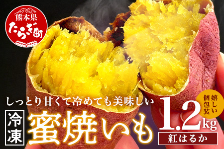 【冷凍】蜜 焼き芋 紅はるか 焼きいも 計1.2kg (120g×10袋) 11月～順次発送 042-0583