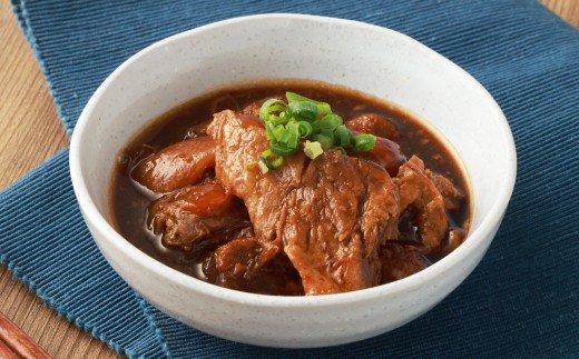 【訳あり】 やわらかソーキのとろとろ煮込み 160g×6パック （計960g） ／ ソーキ 豚肉付き軟骨 お肉 肉 豚肉 軟骨 豚バラ 煮込み 煮込 甘辛 とろとろ 惣菜 総菜 おかず おつまみ ご飯のお供 国産 熊本県 水上村 冷凍