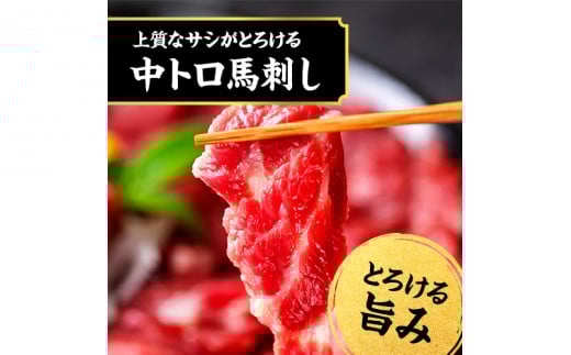【6ヶ月定期便】熊本 馬刺し 霜降り たっぷり 500g 約50g×10パック