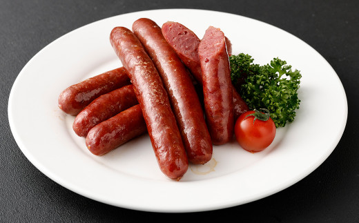 鹿肉ソーセージと鹿肉ハンバーグのセット 計8パック(合計1kg) ソーセージ ハンバーグ お肉 鹿肉 ジビエ 熊本県 水上村