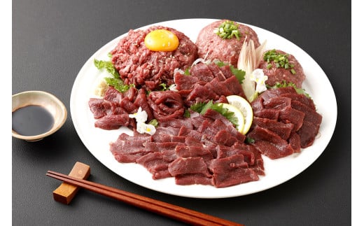 【フジチク ふじ馬刺し】おつまみ馬刺しセット6人前