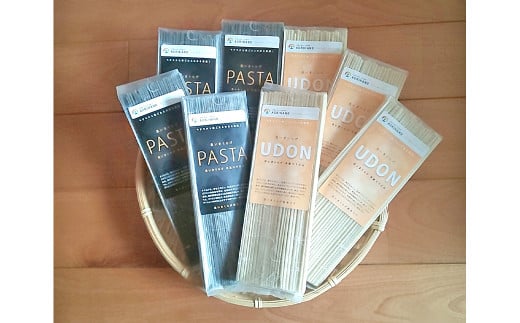 きくらげPASTA・うどん 90g×各7袋 計14袋 合計：1,260g