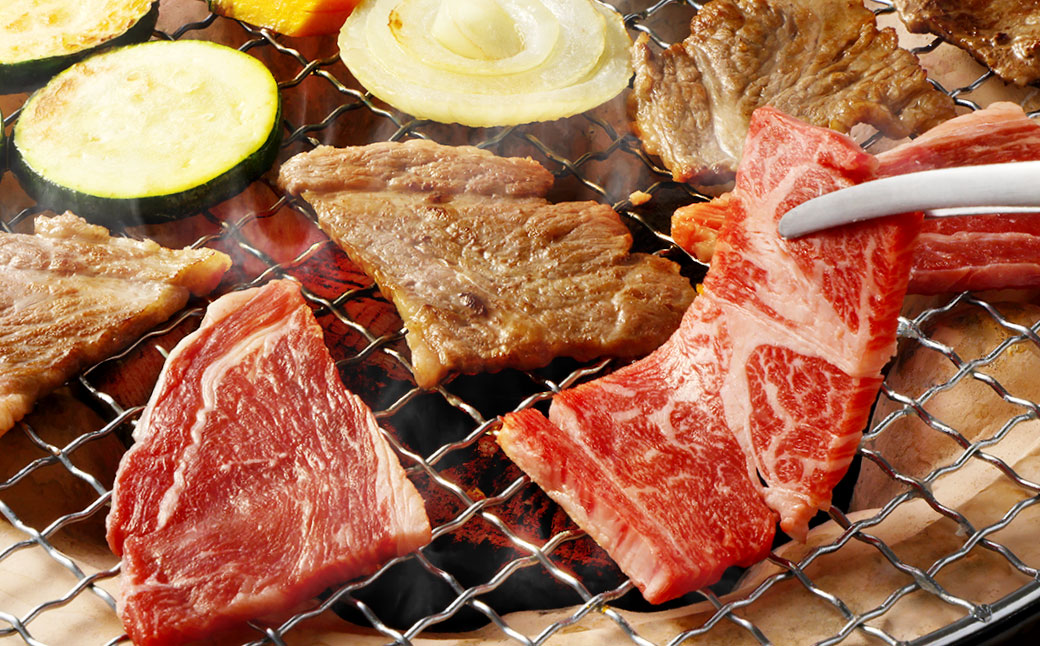 【訳あり】 赤牛焼肉用カット（バラ・ロース）500g 牛肉 お肉 肉 赤牛 あか牛 焼肉