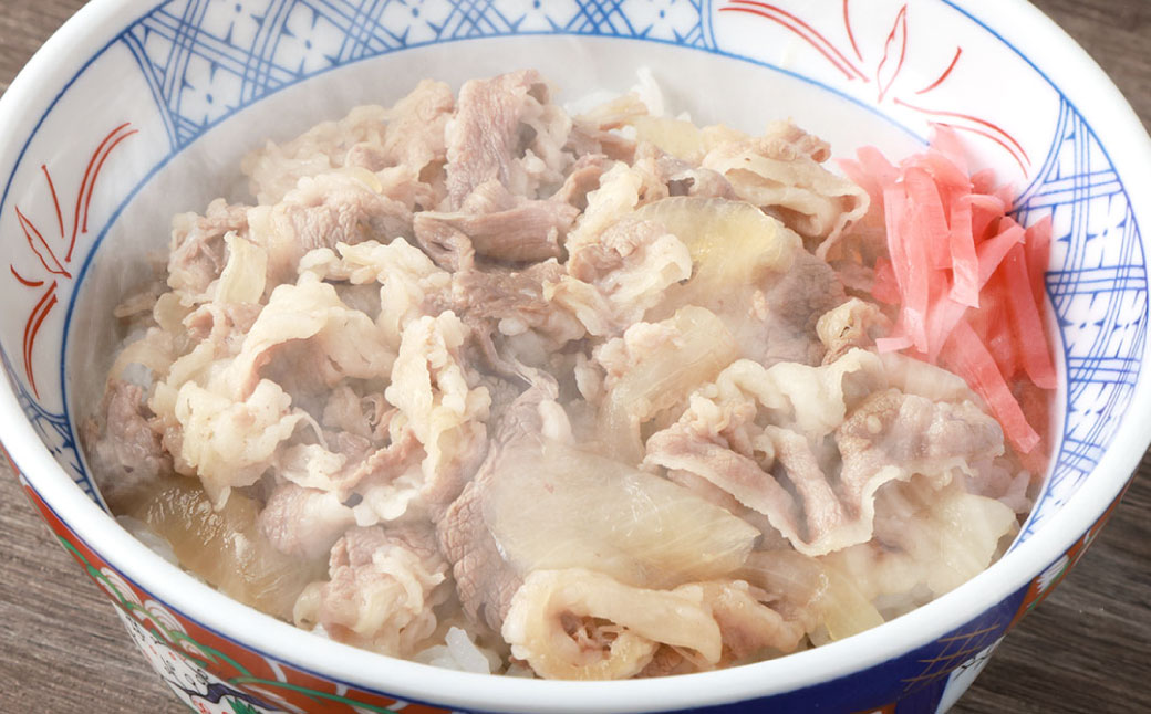 牛丼の具と牛すじ煮込みの食べ比べセット 各3パック 計6パック