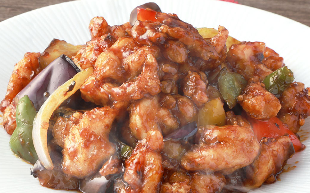 【訳あり】 フライパンDE 酢鶏 （タレ付） 250g×4P