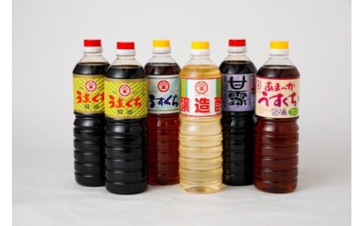 マルカマ醤油 Dセット 合計6本