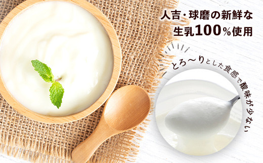 【定期便 年6回】球磨の恵み ヨーグルト 加糖 2kg×6回 合計12kg 乳製品 生乳 朝食 おやつ スイーツ ジャム 冷蔵