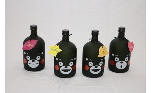 蔵八くまモンイラスト付き4本組 720ml×4本