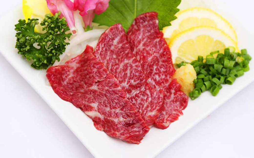 赤身 馬刺し 約200g 馬肉 馬刺 肉