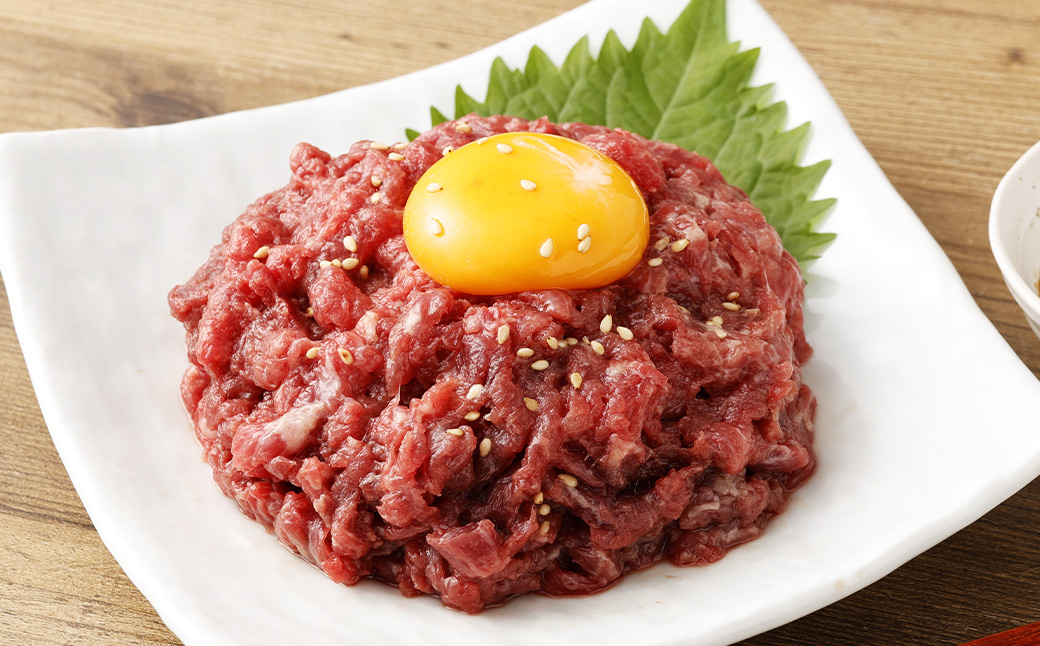 【 フジチク 】 国産 馬刺し ユッケ 約50g×12