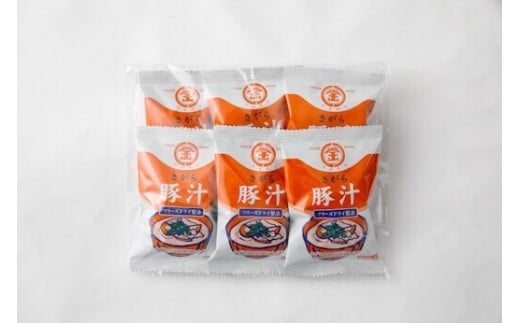 さがら味噌　フリーズドライ 豚汁 36食 味噌 生みそ みそ汁 即席 インスタント