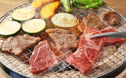 【6ヶ月定期便】【訳あり】 赤牛焼肉用カット（バラ・ロース）500g 合計3kg 牛肉 お肉 肉 赤牛 あか牛 焼肉