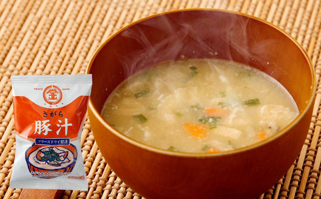 さがら味噌　フリーズドライ みそ汁 Ａセット 味噌汁 豚汁 味噌 生みそ みそ汁 即席 インスタント