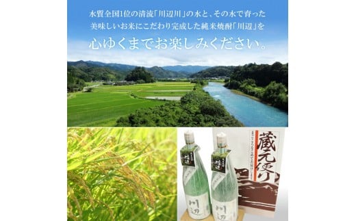 本格米焼酎 川辺1.8L×2本セット  焼酎 お酒 酒