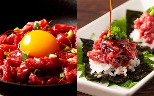 熊本特産馬刺し 食べ比べ堪能セット