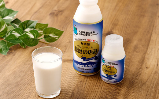 無添加「球磨の恵みのむヨーグルト」加糖＆砂糖不使用 詰め合わせセット 計16本 乳製品 生乳 乳飲料 朝食 おやつ のむヨーグルト 冷蔵 相良村